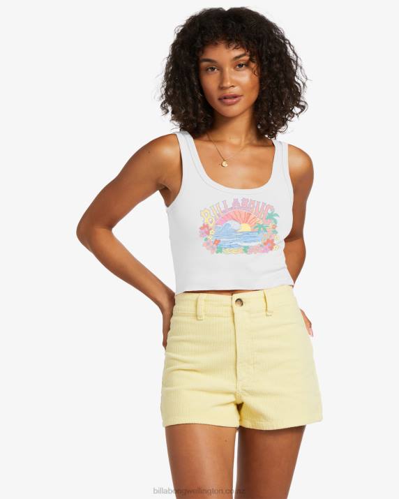 Women Salt Crystal Billabong Stay Salty Tank Top 80P81907