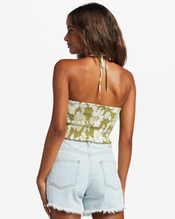Women Seaweed Billabong Feels Like Summer Tank Top 80P81840