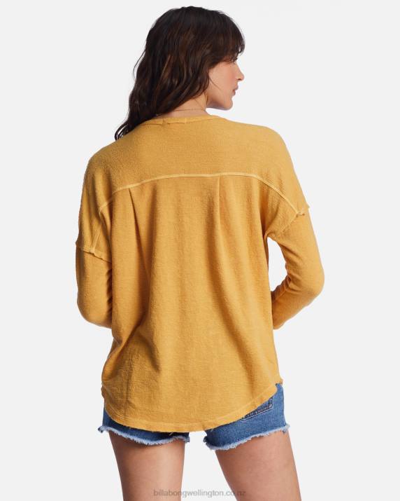 Women Gold Coast Billabong New Anyday Henley Top 80P82200