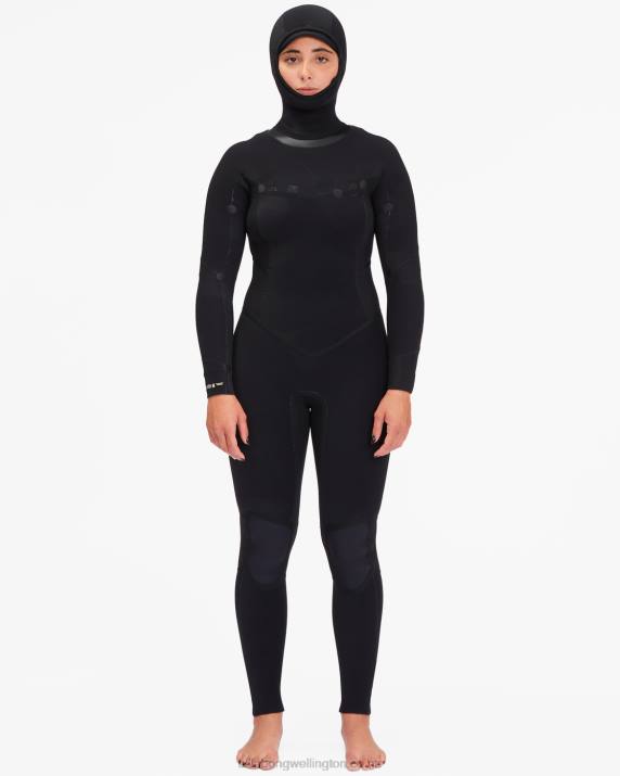 Women Jungle Night Billabong 4/3 Salty Dayz Hooded Full Wetsuit 80P82593