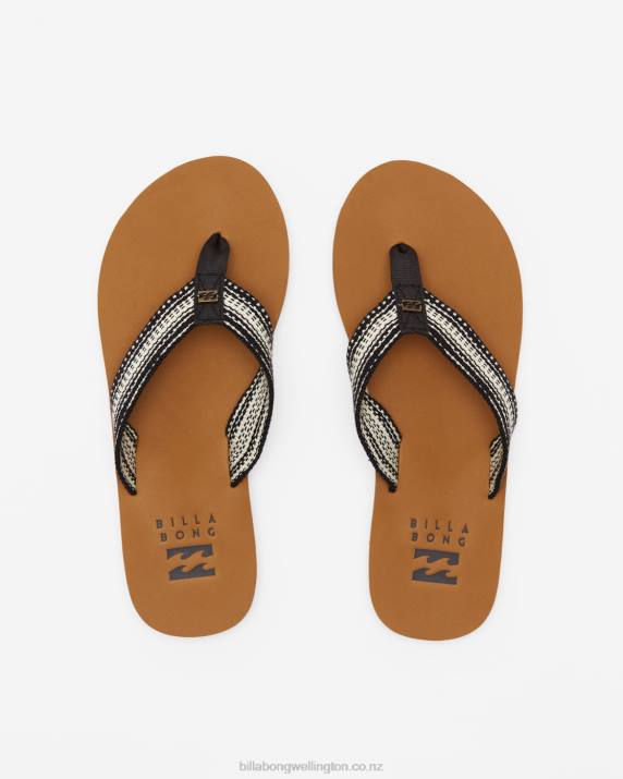 Women Black Sands Billabong Baja Sandals 80P82528