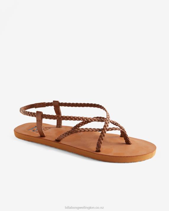 Women Desert Daze Billabong Crossing By Braided Sandals 80P82497