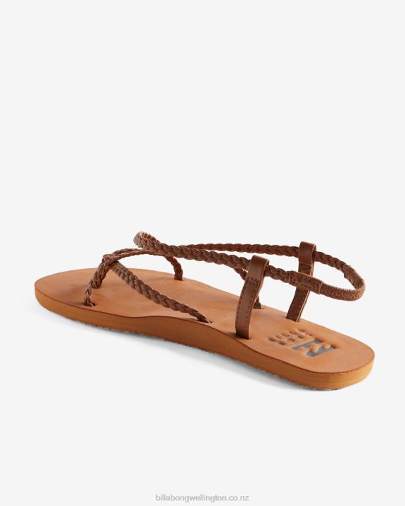 Women Desert Daze Billabong Crossing By Braided Sandals 80P82497