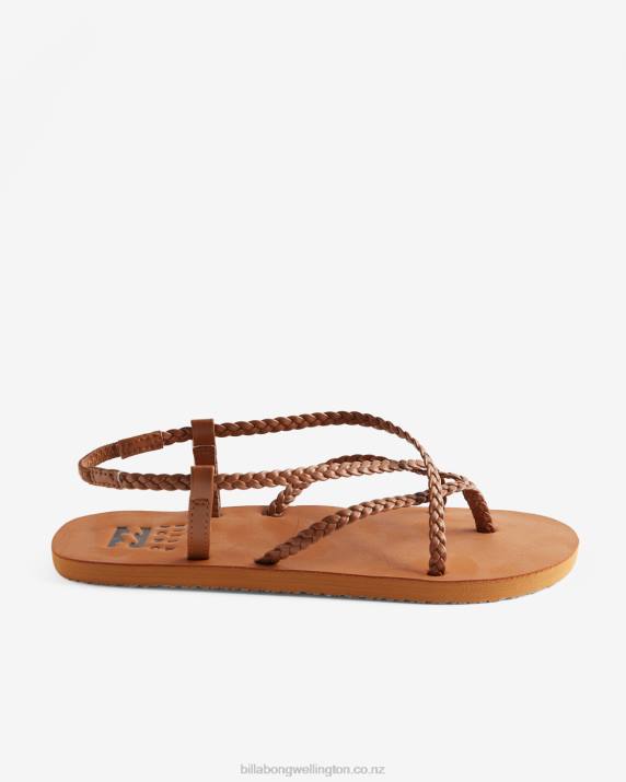 Women Desert Daze Billabong Crossing By Braided Sandals 80P82497