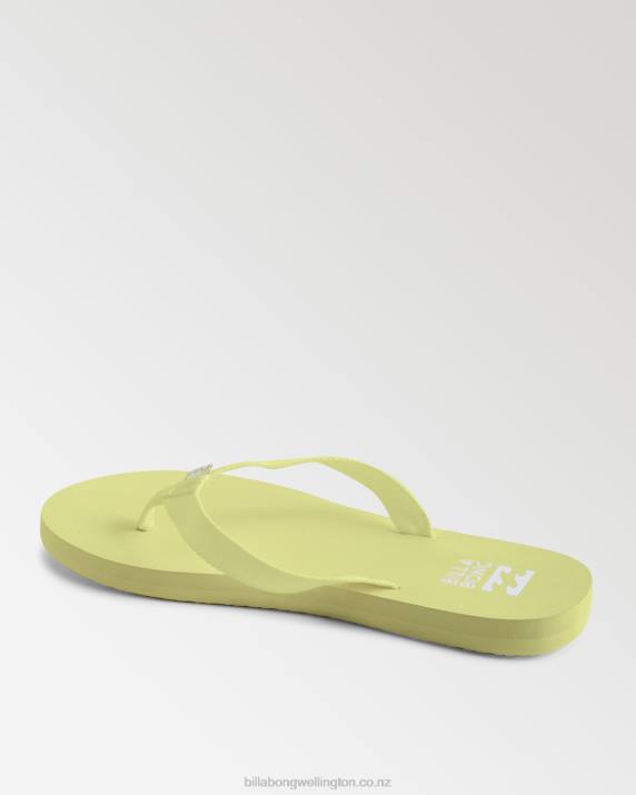 Women Light Lime Billabong Nalu Sandals 80P82542