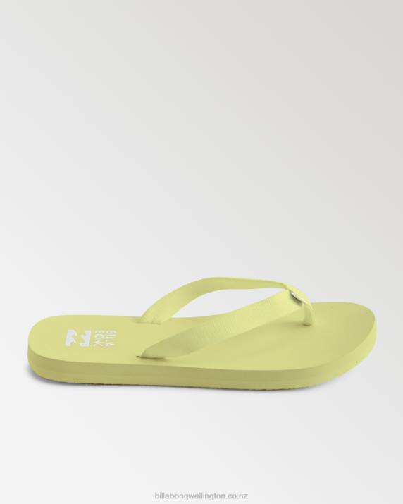 Women Light Lime Billabong Nalu Sandals 80P82542