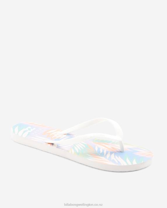 Women Lilac Breeze Billabong Dama Rubber Flip Flop Sandals 80P82517
