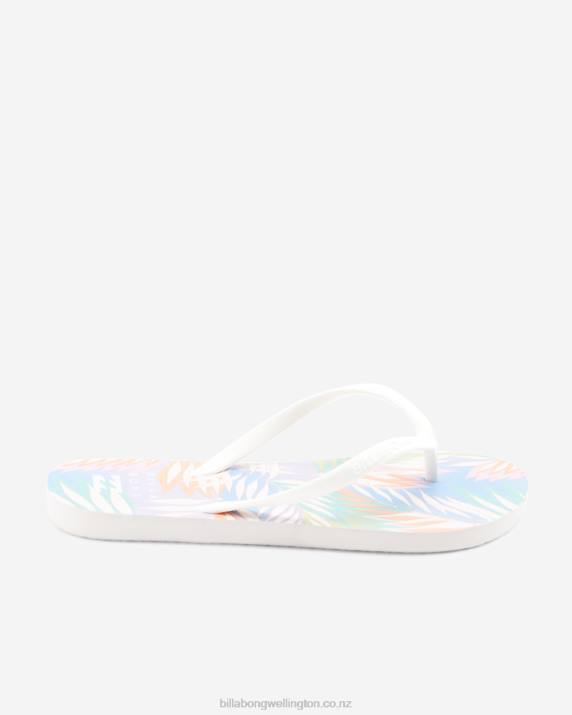 Women Lilac Breeze Billabong Dama Rubber Flip Flop Sandals 80P82517