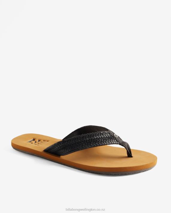 Women Off Black Billabong Kai Braided Sandals 80P82495
