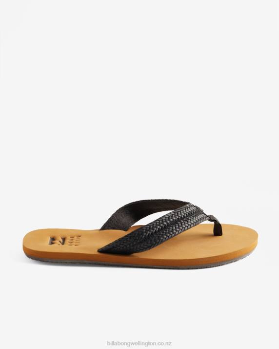 Women Off Black Billabong Kai Braided Sandals 80P82495