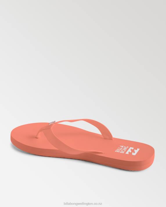 Women Poppin Peach Billabong Nalu Sandals 80P82543