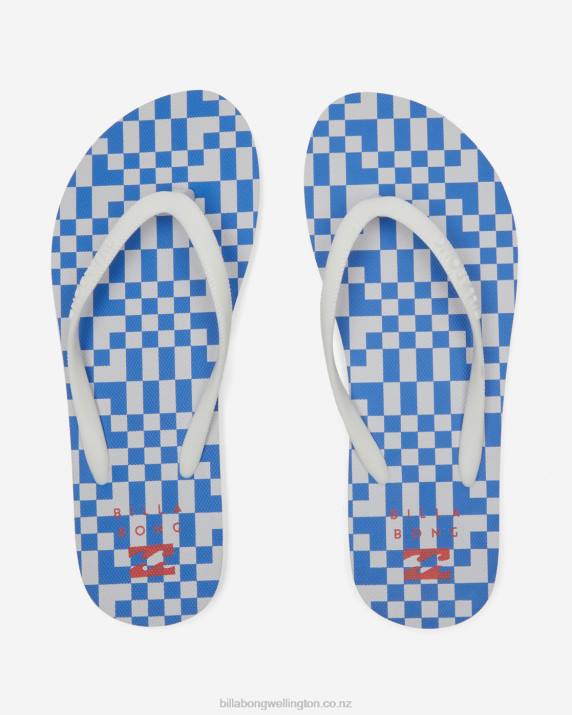 Women Seaside Billabong Dama Rubber Flip Flop Sandals 80P82535