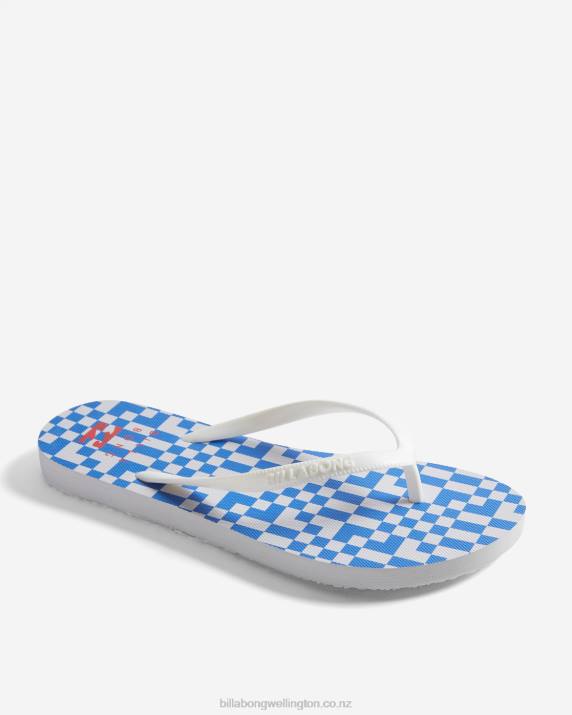 Women Seaside Billabong Dama Rubber Flip Flop Sandals 80P82535