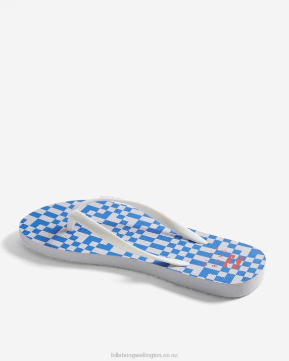 Women Seaside Billabong Dama Rubber Flip Flop Sandals 80P82535