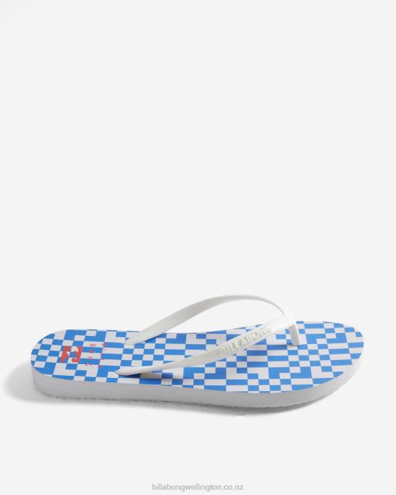 Women Seaside Billabong Dama Rubber Flip Flop Sandals 80P82535