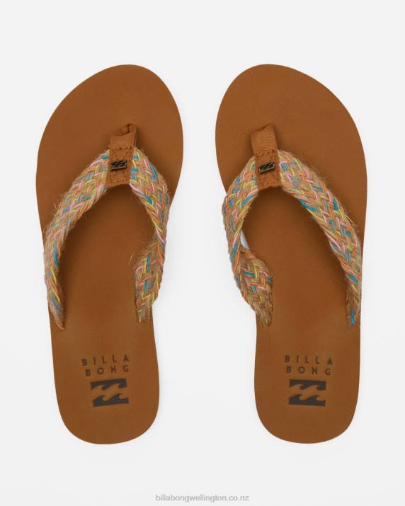Women Sunburst Billabong Baja Sandals 80P82534