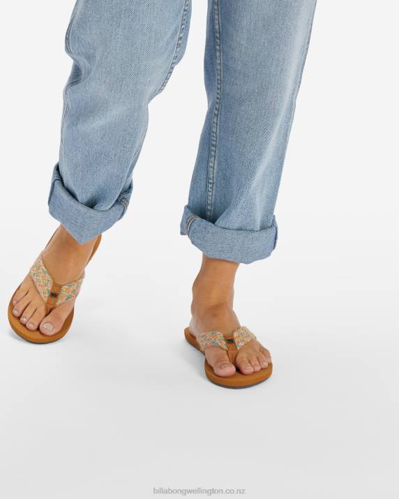 Women Sunburst Billabong Baja Sandals 80P82534