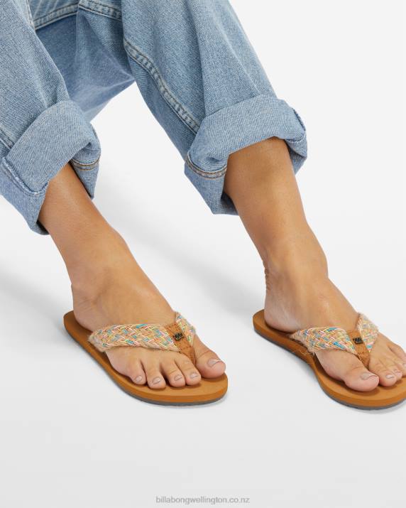Women Sunburst Billabong Baja Sandals 80P82534