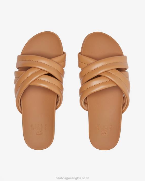 Women Tanline Billabong Serena Slider Sandals 80P82518