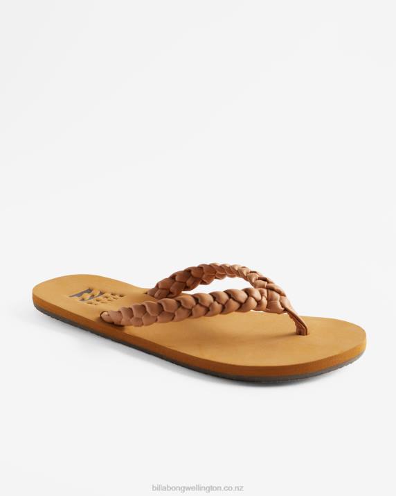 Women Warm Sand Billabong Onshore Sandals 80P82496