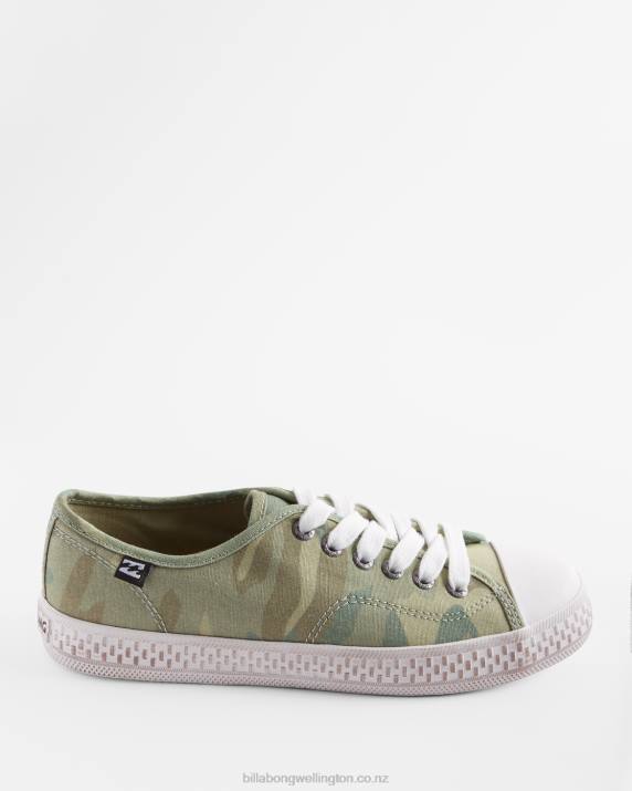 Women Camo Billabong Indie Canvas Shoes 80P82503