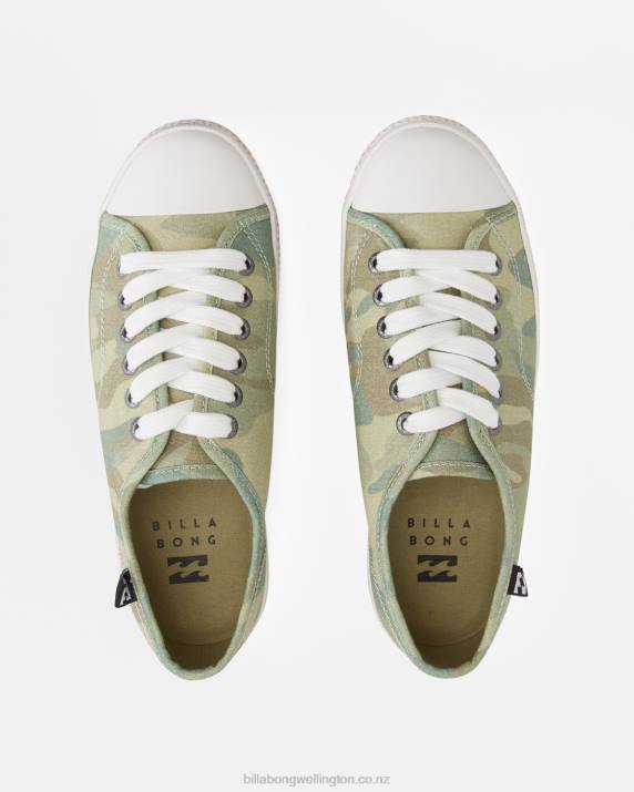 Women Camo Billabong Indie Canvas Shoes 80P82503