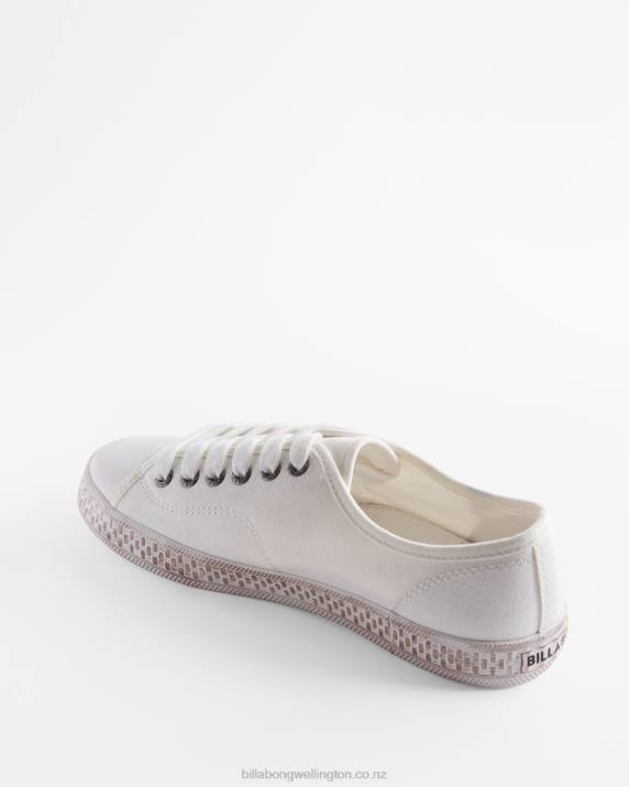 Women Off White Billabong Indie Canvas Shoes 80P82506