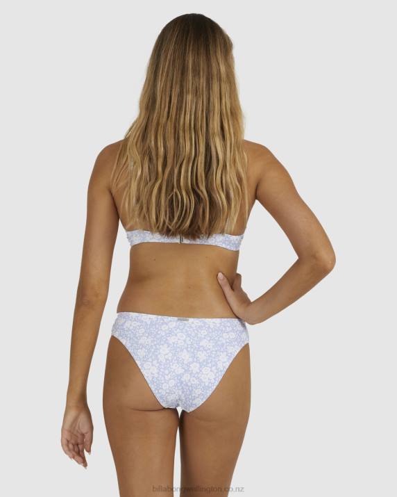 Women Blue Billabong Blue Bell Bondi Bikini Bottoms 80P81715