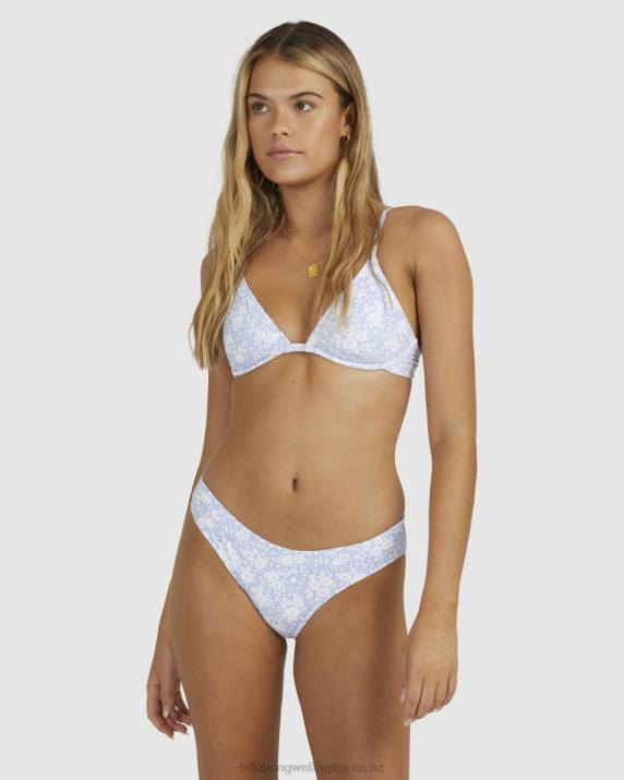 Women Blue Billabong Blue Bell Bondi Bikini Bottoms 80P81715