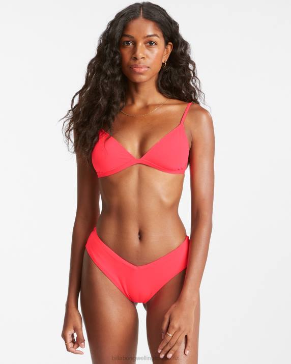Women Coral Dream Billabong Sol Searcher Fiji Bikini Bottoms 80P81614