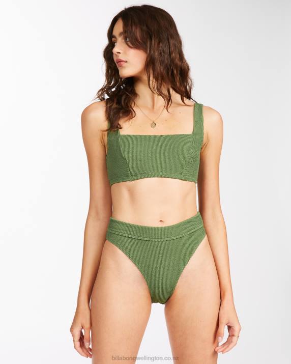 Women Fern Billabong Summer High Maui Rider Bikini Bottoms 80P81650
