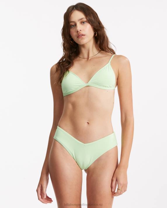 Women Honey Dew Billabong Sol Searcher Fiji Bikini Bottoms 80P81609