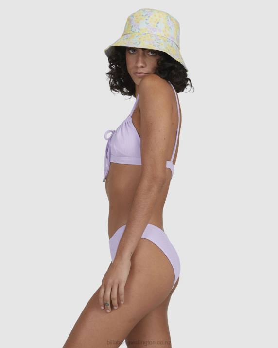 Women Lilac Billabong Sunrays Bondi Bikini Bottoms 80P81655