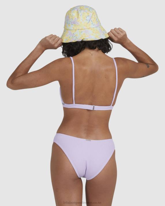Women Lilac Billabong Sunrays Bondi Bikini Bottoms 80P81655