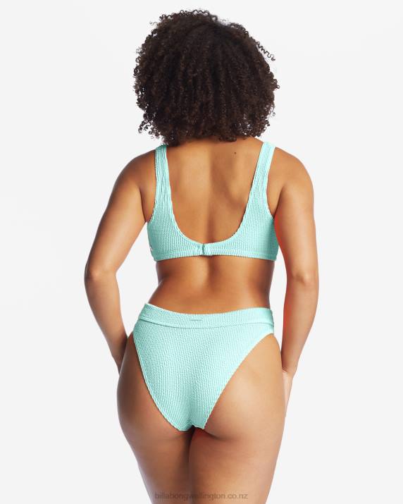 Women Mint Kiss Billabong Summer High Maui Rider Bikini Bottoms 80P81737
