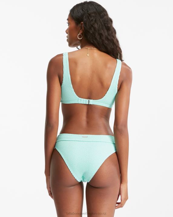 Women Mint Kiss Billabong Summer High Maui Rider Bikini Bottoms 80P81737