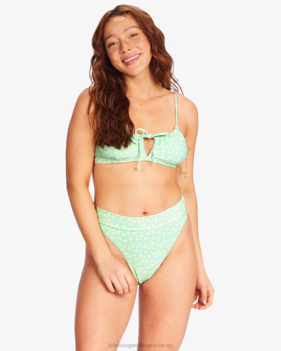 Women Mint To Be Billabong Crush On You Maui Rider Bikini Bottoms 80P81587