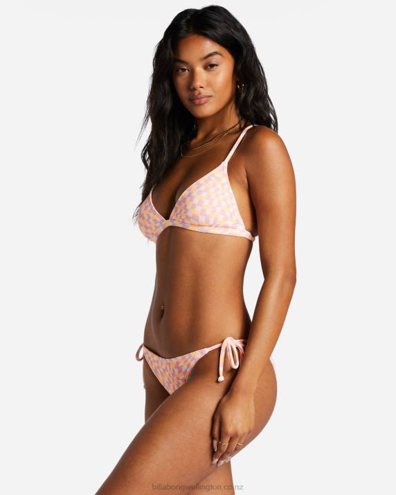 Women Multi Billabong Island Song Tie Side Tropic Bikini Bottoms 80P81380