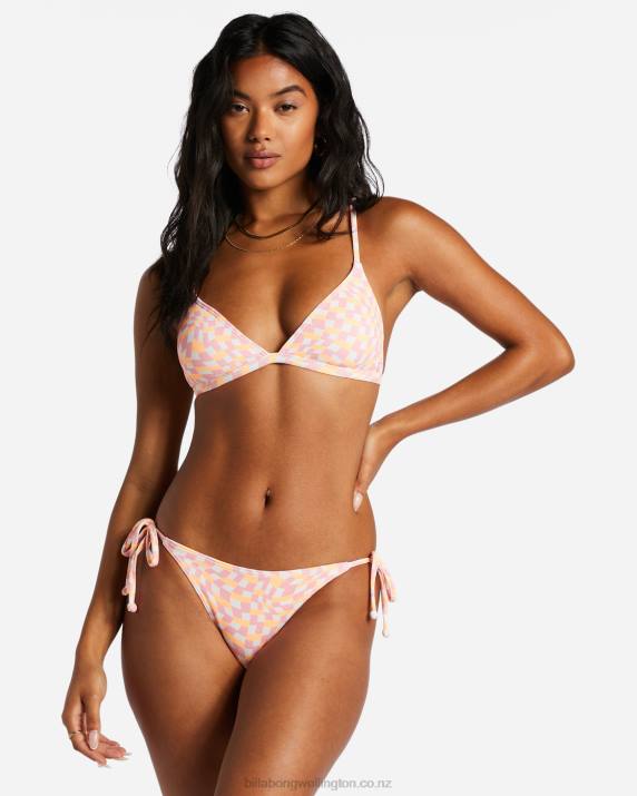 Women Multi Billabong Island Song Tie Side Tropic Bikini Bottoms 80P81380