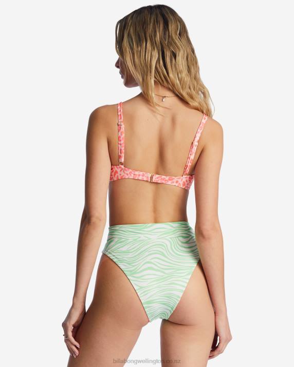 Women Multi Billabong Lei Low Rev Rise Reversible Bikini Bottoms 80P81464