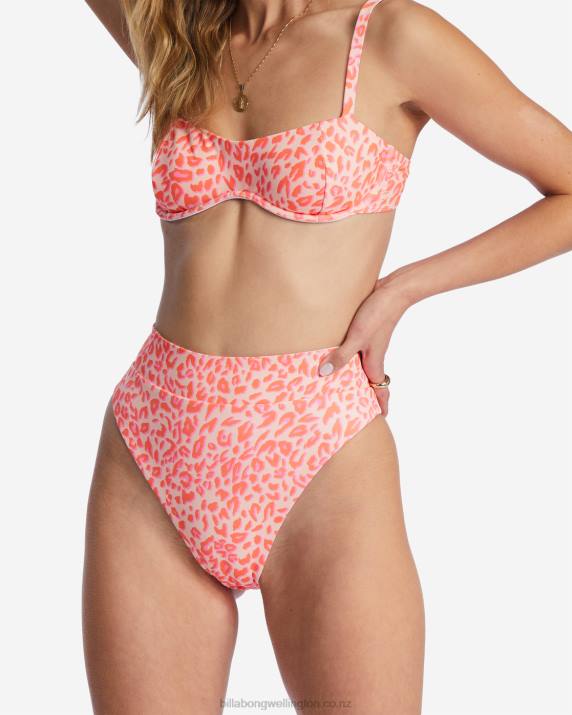 Women Multi Billabong Lei Low Rev Rise Reversible Bikini Bottoms 80P81464