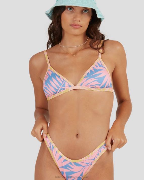 Women Multi Billabong Mystic Beach Hike Bikini Bottoms 80P81674