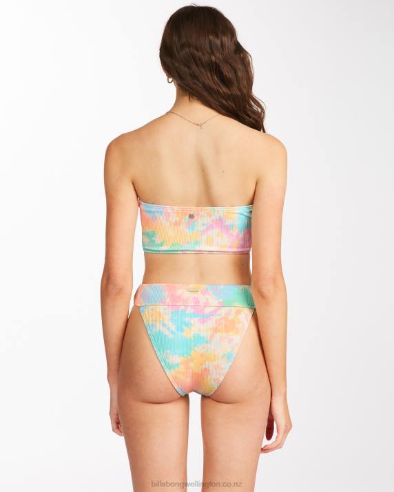 Women Multi Billabong Rainbow Tide Aruba Bikini Bottoms 80P81593