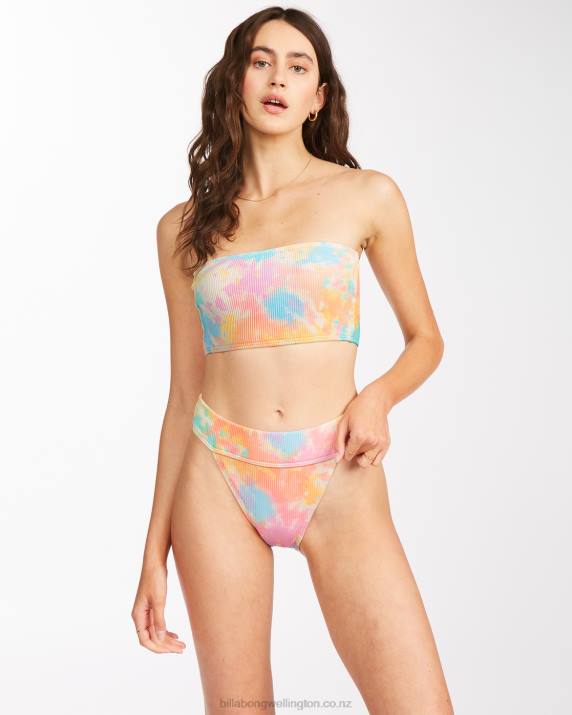 Women Multi Billabong Rainbow Tide Aruba Bikini Bottoms 80P81593