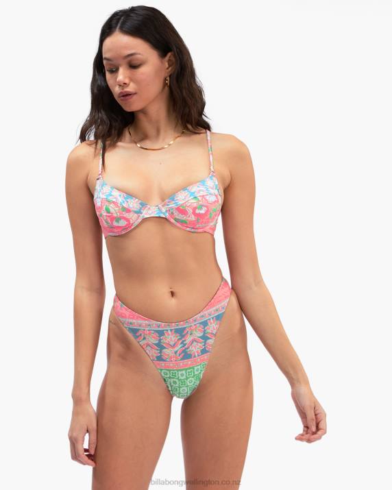 Women Multi Billabong Secret Paradise Havana Bikini Bottoms 80P81683