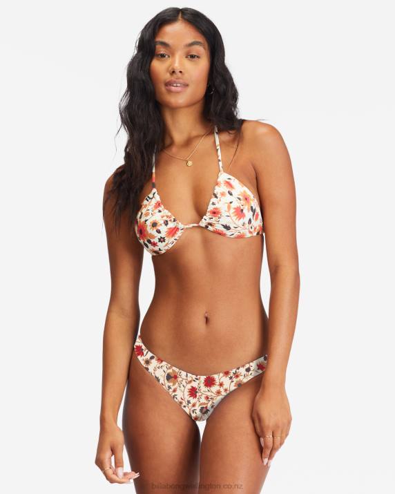 Women Multi Billabong Swept Away Tropic Reversible Bikini Bottoms 80P81558