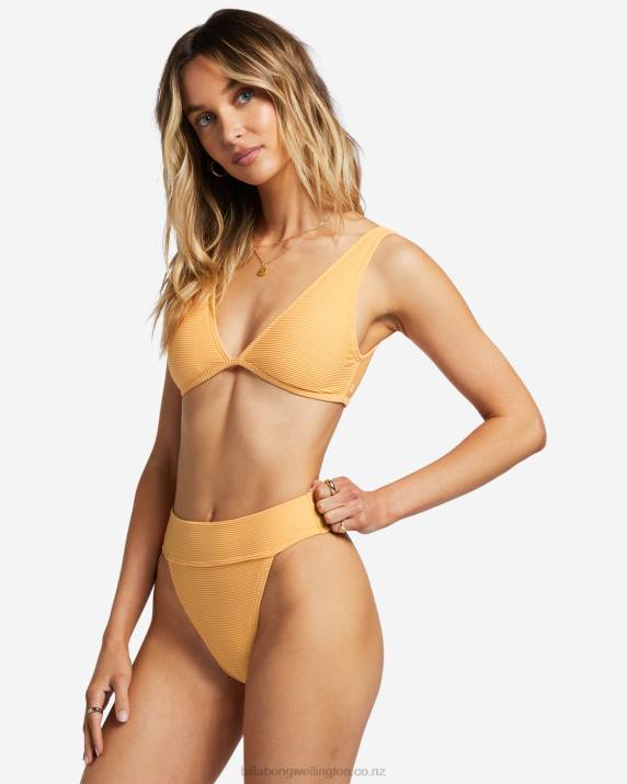 Women Orange Peel Billabong Tanlines Aruba Bikini Bottoms 80P81217
