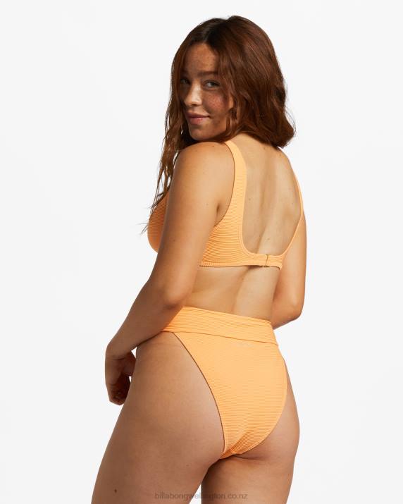 Women Orange Peel Billabong Tanlines Aruba Bikini Bottoms 80P81217