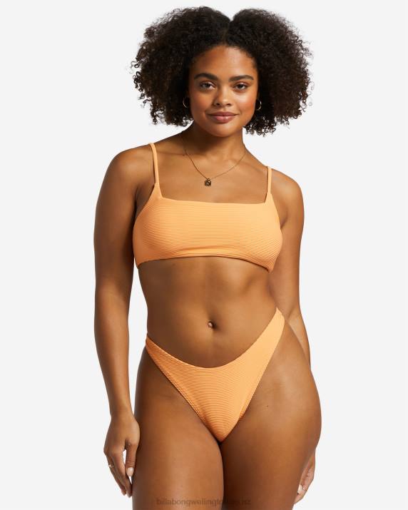 Women Orange Peel Billabong Tanlines Hike Bikini Bottoms 80P81216