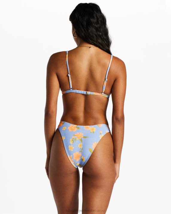 Women Outta The Blue Billabong Lazy Days Tanlines Hike Bikini Bottoms 80P81402